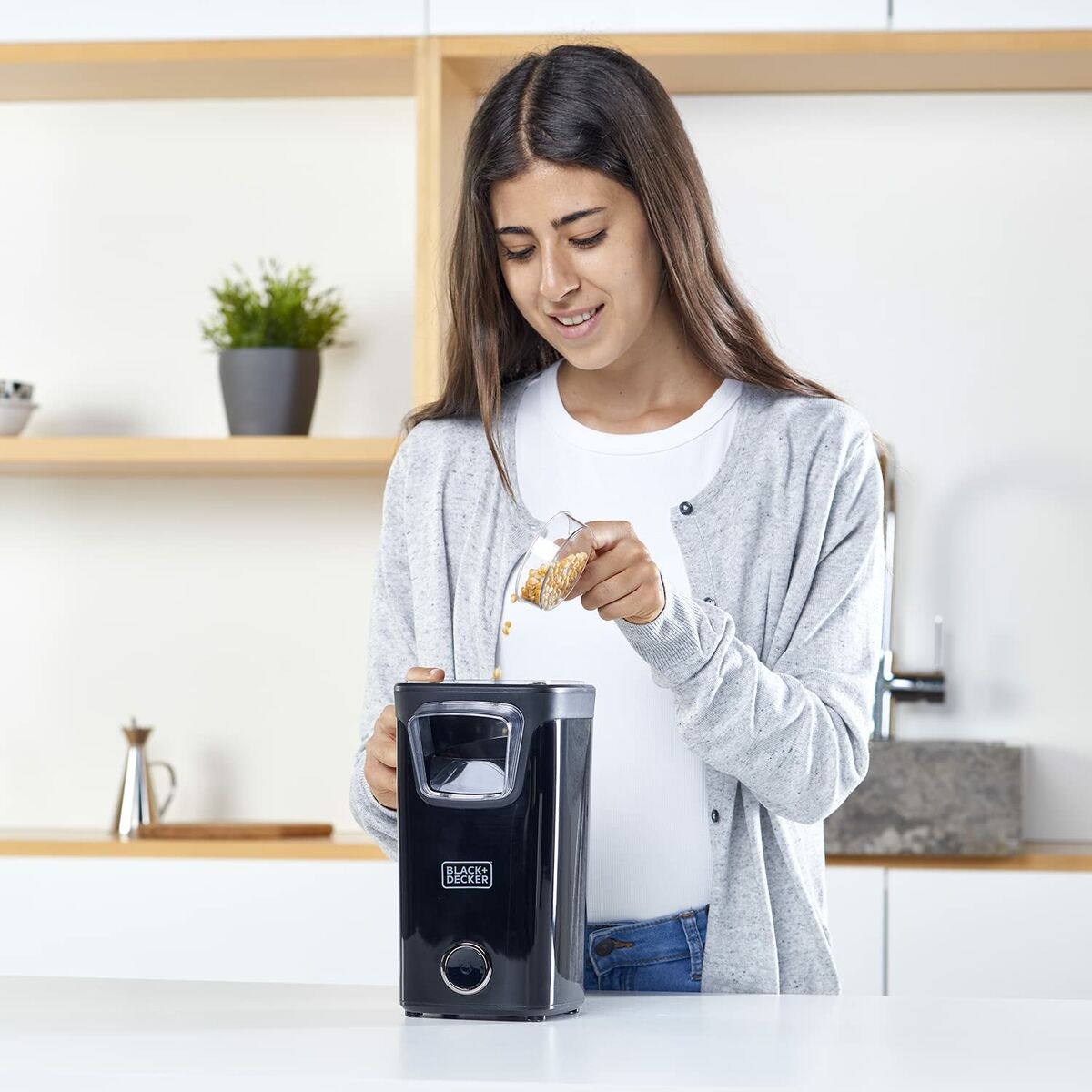 Popcornmachine Black & Decker ES9680100B Zwart 1100 W